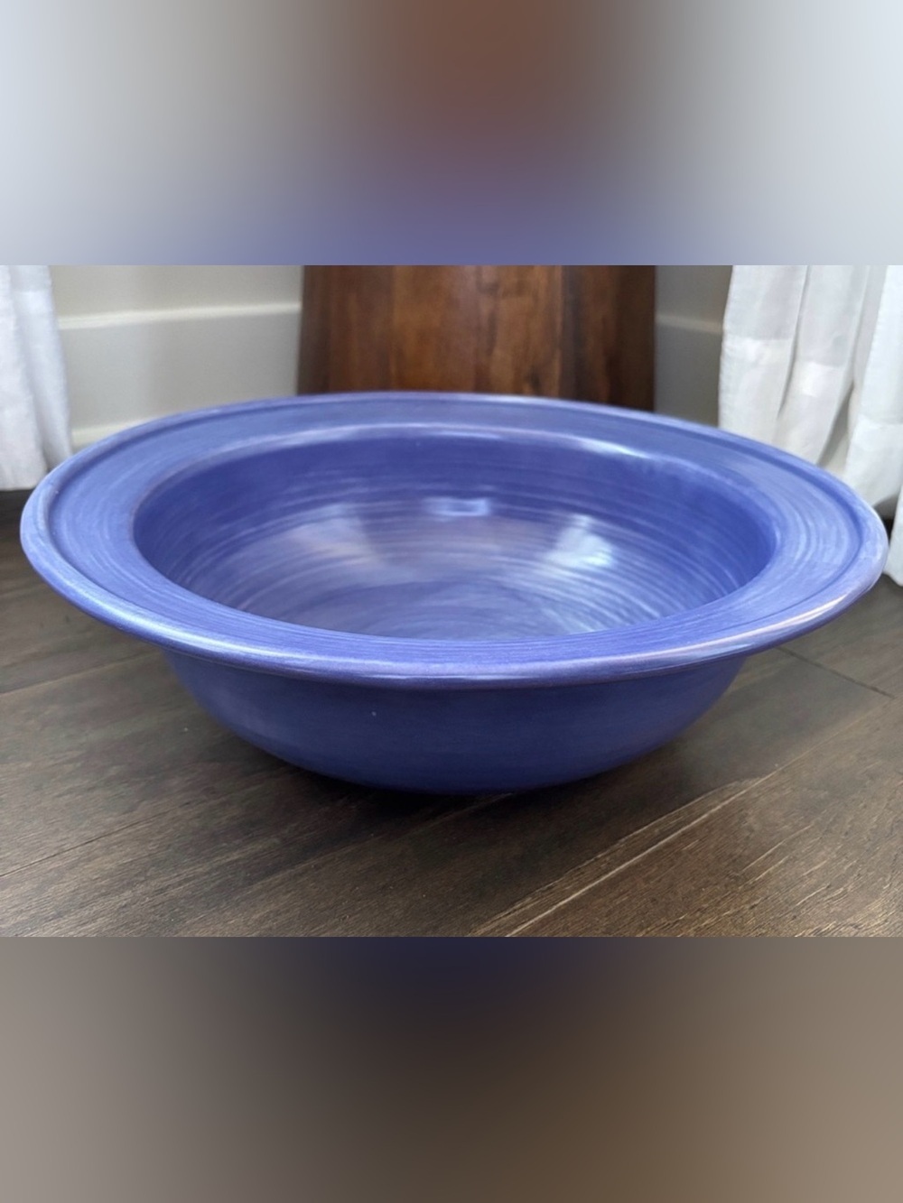 Pfaltzgraff Stonewash Blue Round Stoneware Serving Bowl - 13x4”